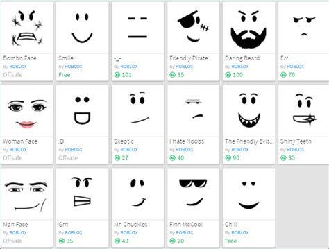 roblox r34 face|Full list of Roblox face IDs and codes